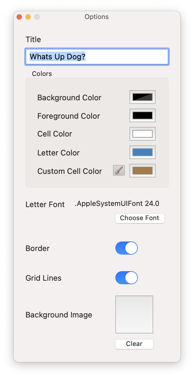 Crossword Studio screenshot