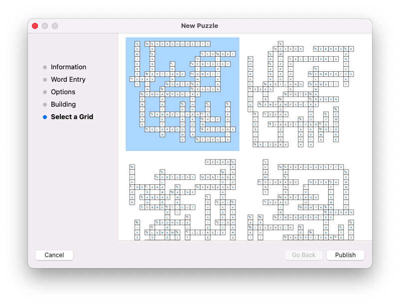 Crossword Studio screenshot